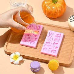 2 шт. силиконовые Молды для шоколада с тематикой шитья для самостоятельного приготовления выпечки&nbsp;ST-CJ0007-56