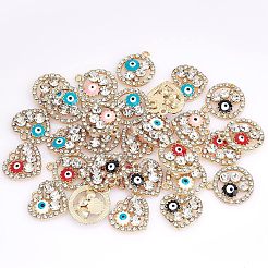 40 шт. 10 подвески из эмалированного сплава в стиле стойки&nbsp;ENAM-NB0001-65