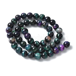 Природных тигровый глаз бисер нитей&nbsp;X-G-F561-6mm-B06