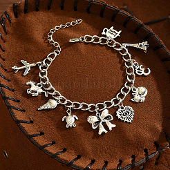 Сплав шарм браслеты&nbsp;FS-WG91C2D-01