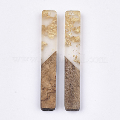 Большие подвески из смолы и дерева&nbsp;LS-X-RESI-S358-39H