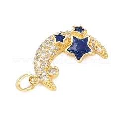 Латунные микро проложить кубического циркония подвески&nbsp;KK-H518-05G