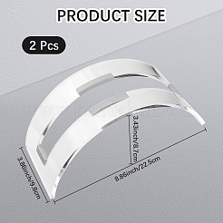 2шт акриловая вертикальная подставка для ноутбука на стол&nbsp;DIY-CP0011-63