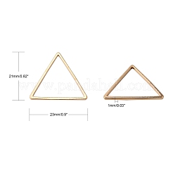 Латунные соединительные колечки&nbsp;X-KK-S327-08KC
