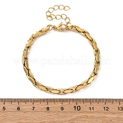 Браслеты-цепочки из нержавеющей стали 304 для женщин&nbsp;BJEW-C076-04G