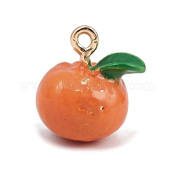 Эмалевые подвески из фруктового сплава&nbsp;ENAM-P264-02A-G