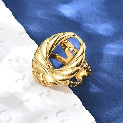 Кольцо-манжета из нержавеющей стали 304 для женщин&nbsp;RJEW-A053-06G-07