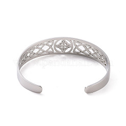 Браслеты-манжеты из нержавеющей стали 304&nbsp;BJEW-M234-02P