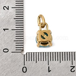 12 шт. подвеска из нержавеющей стали 304 с изображением камней по знаку зодиака.&nbsp;STAS-B128-60G