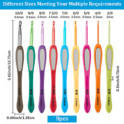Набор алюминиевых крючков разных размеров&nbsp;TOOL-DJ0001-16