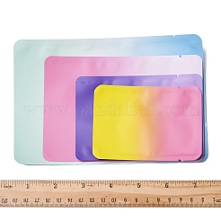 50 шт. 4 стильных двухцветных прямоугольных пластиковых подарочных пакета с застежкой-молнией&nbsp;OPP-FS0001-19A-4