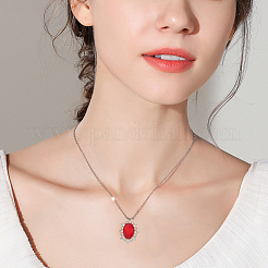 8 шт. 8 стиля подвески из латунного стекла с прозрачным кубическим цирконием&nbsp;KK-BBC0021-24