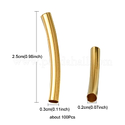 100шт латунные бусины&nbsp;KK-YW0001-62G