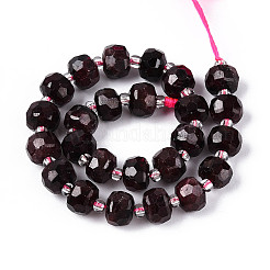 Гранат природный бисер нитей&nbsp;G-N327-08A-03