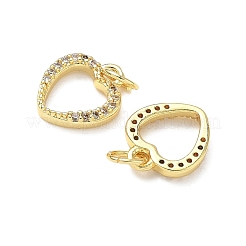 Латунные микро проложить кубического циркония подвески&nbsp;KK-I379-15G-08