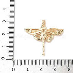 Латунные микро проложить кубического циркония подвески&nbsp;KK-L254-06G