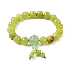 Браслеты из нефритовых бусин для медитации Будды&nbsp;PJBR003-27A