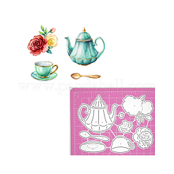 Чайный сервиз из углеродистой стали&nbsp;DIY-M011-27