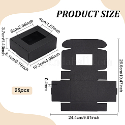 Картонные подарочные коробки конфет&nbsp;CON-WH0086-139A