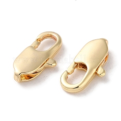 Стойки обшивки латунь когтя омара застежками&nbsp;KK-F090-23LG-01