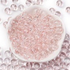 Стеклянные бусины прозрачных цветов&nbsp;SEED-Z004-T8MM-09