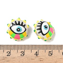 Выпечка окрашенные стеклянные бусины&nbsp;LAMP-D004-04A