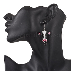 Серьги-подвески в виде крупного рогатого скота из нержавеющей стали 304&nbsp;EJEW-MZ00617