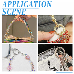 Пружинные кольца из цинкового сплава&nbsp;FIND-WH0431-76P