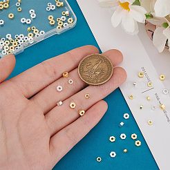 120 шт. 4 стиля стойки для гальванизации латунных бусин&nbsp;KK-PH0010-68