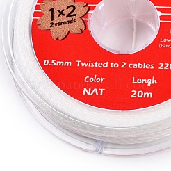 Круглые шнуры из вощеной хлопчатобумажной нити&nbsp;YC-T004-01A-03