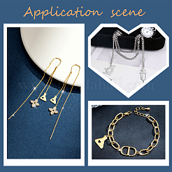 12 шт. 6 стиля ионного покрытия (IP) 201 подвески из нержавеющей стали&nbsp;STAS-UN0032-19