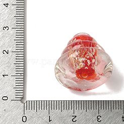 Handmade стеклянные бусины фольги&nbsp;LAMP-K039-44