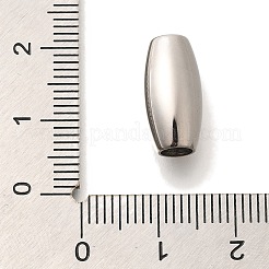 Европейские бусины из нержавеющей стали 304&nbsp;STAS-G350-01E-P