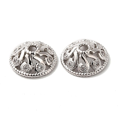 Латунные микро проложить кубического циркония бисером конус KK-E068-VF835-1