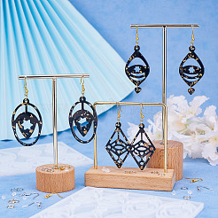 2 шт. геометрические силиконовые Молды для подвесок&nbsp;DIY-TA0010-04