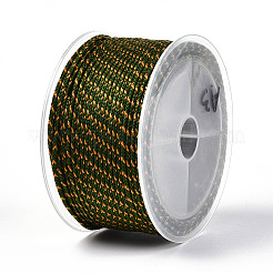 Круглый нейлоновый плетеный шнур длиной 16 м&nbsp;OCOR-N008-03C-02