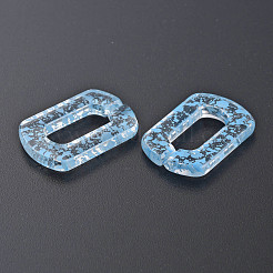 Прозрачные акриловые связывая кольца&nbsp;OACR-N009-017A-04