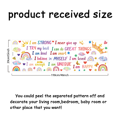 Наклейки на стену из пвх&nbsp;DIY-WH0228-695