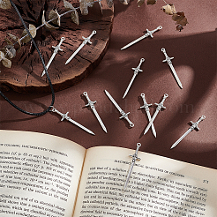 50 шт. Подвески из сплава в тибетском стиле&nbsp;TIBEP-UN0001-06