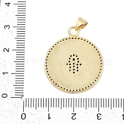 Латунные микро проложить кубического циркония подвески&nbsp;KK-I723-38G