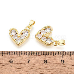 Латунные микро проложить кубического циркония подвески&nbsp;KK-T073-50G