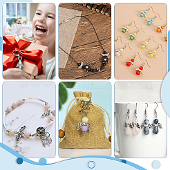 100шт 10 стиля бусины из сплава в тибетском стиле&nbsp;KY-WH0148-510