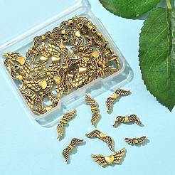 50шт 5 стиля бусины из сплава в тибетском стиле&nbsp;TIBEB-FP0001-04