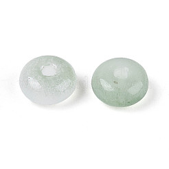 Выпечка расписные стеклянные бусины имитация нефрита&nbsp;DGLA-C005-A01-3x6mm-07