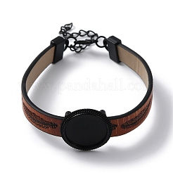 Браслет из сплава с плоскими круглыми звеньями&nbsp;FIND-M009-01EB