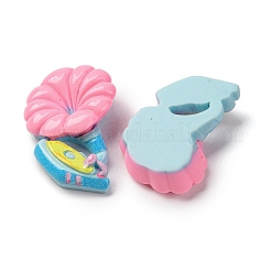 Непрозрачные кабошоны из смолы на музыкальную тему&nbsp;LS-CRES-Z010-02D