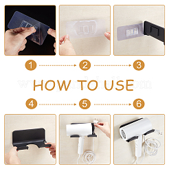 Полки для ванной из полипропилена&nbsp;DIY-WH0888-564B