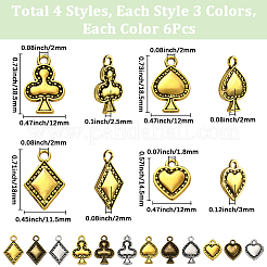 72шт 12 стиля подвески из сплава в тибетском стиле&nbsp;FIND-SC0019-42