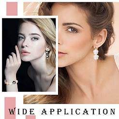 20 шт. Прозрачные акриловые бусины&nbsp;FIND-YW0008-96A