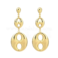 Серьги-гвоздики из нержавеющей стали 304&nbsp;EJEW-P325-04E-G